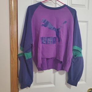 PLUS SIZE PUMA 80S STYLE CROP